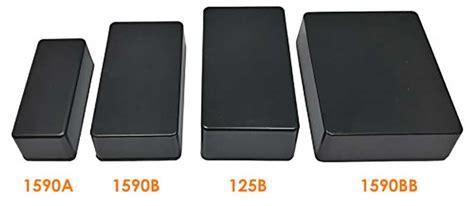 guitar pedal enclosure sizes